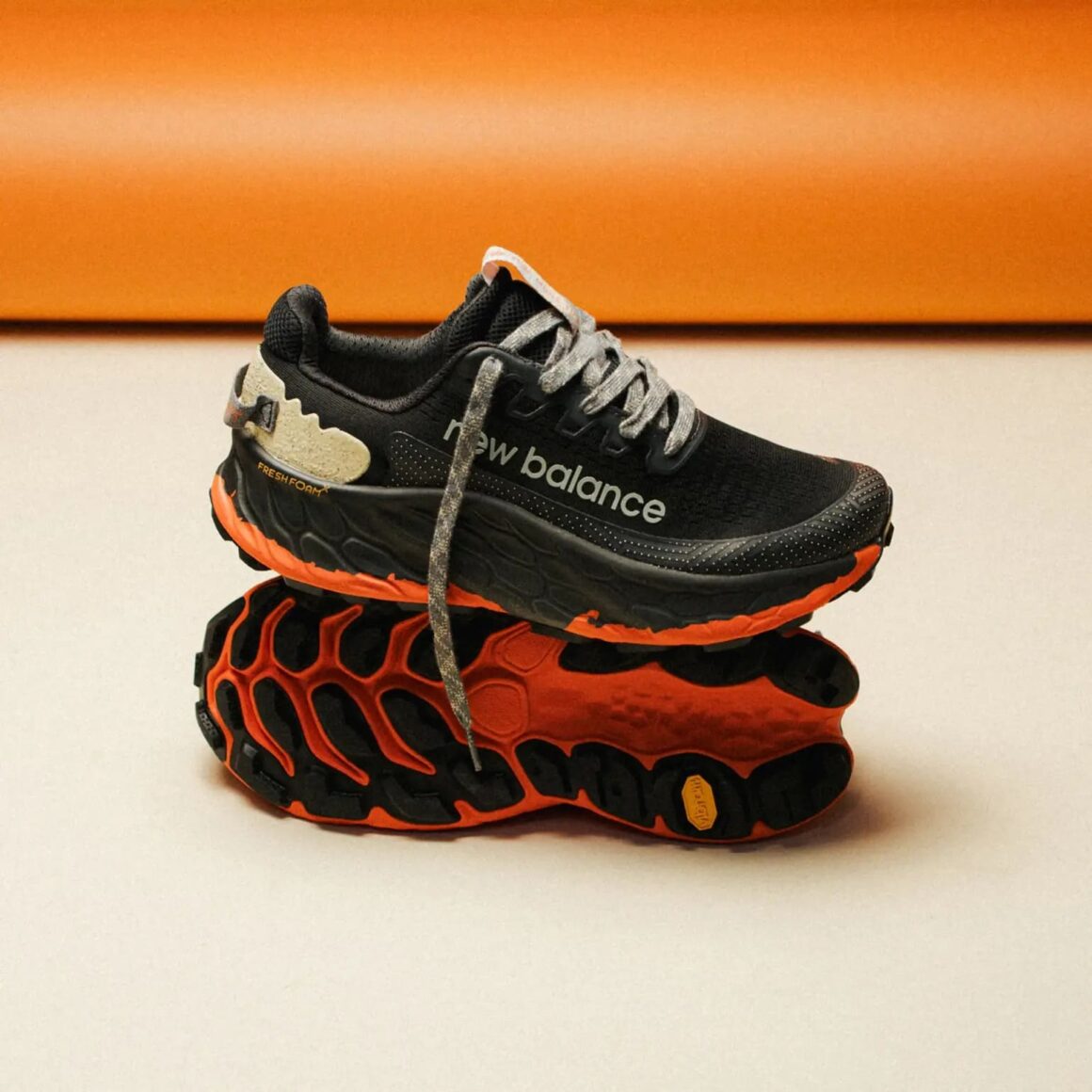 New Balance Fresh Foam x More Trail Black Orange MTMORCK3