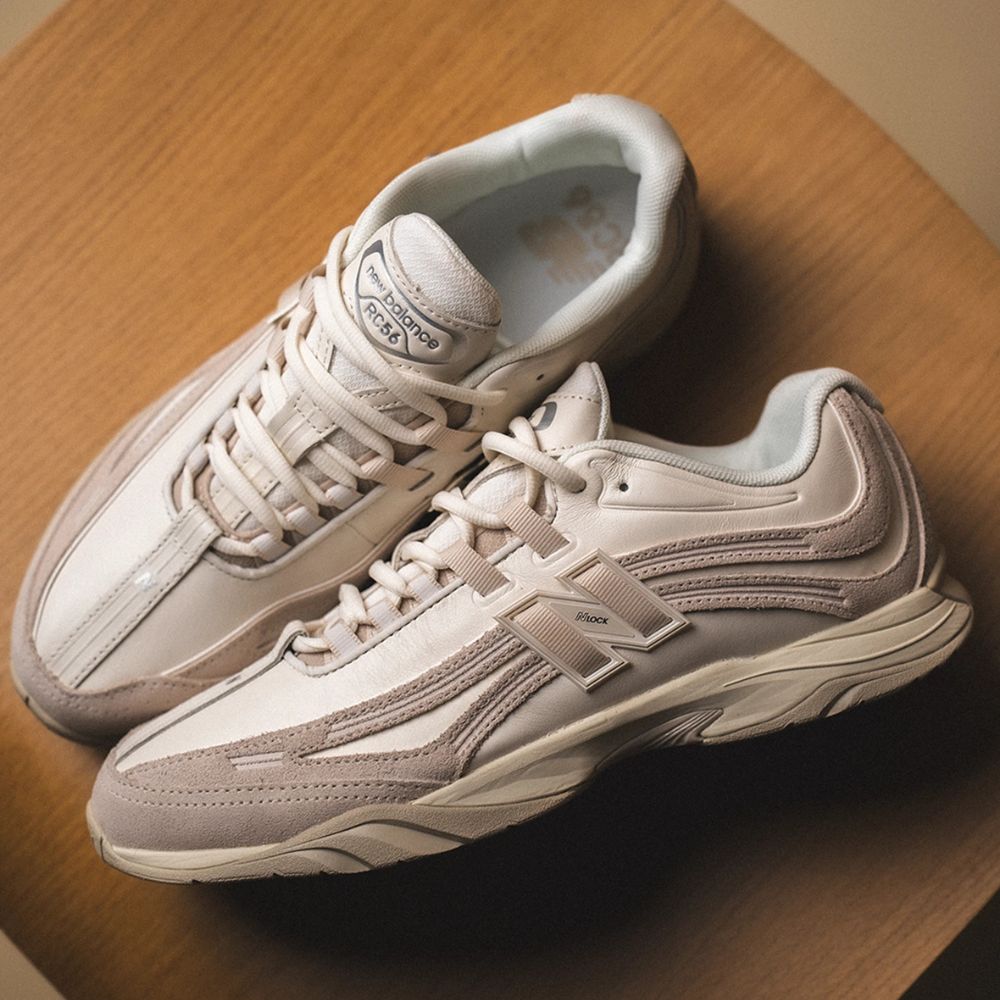 New Balance RC56 URC569DQ Timberwolf Sea Salt on Table