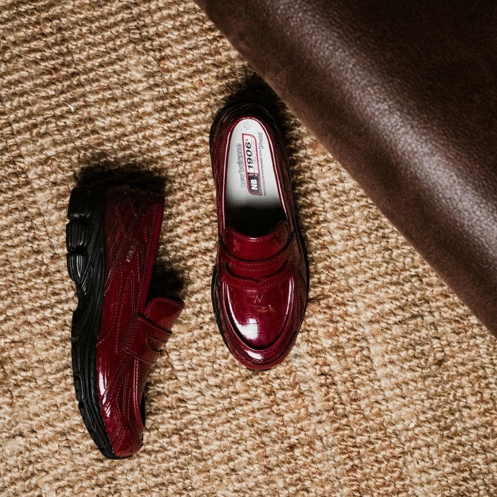 New Balance U1906LCS Red Croc on Carpet