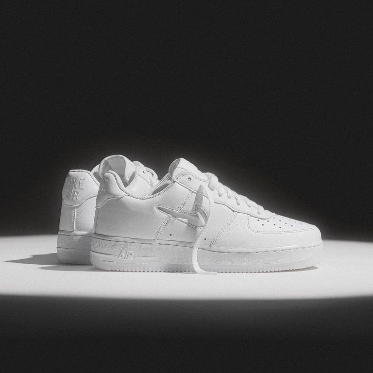 Nike AF1 Low White Jewel Color of the Month FN5924-100 Lateral Mood