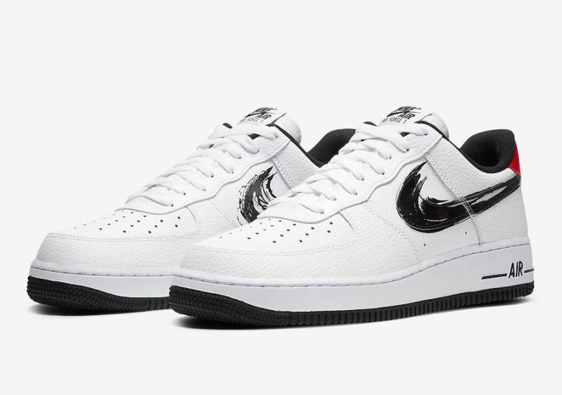 nike af1 brushstroke