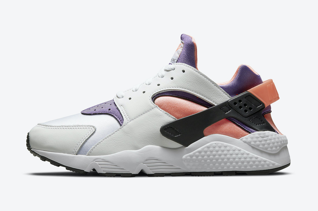 Nike-Air-Huarache-Bright-Mango-DD1068-101-Sideview 2