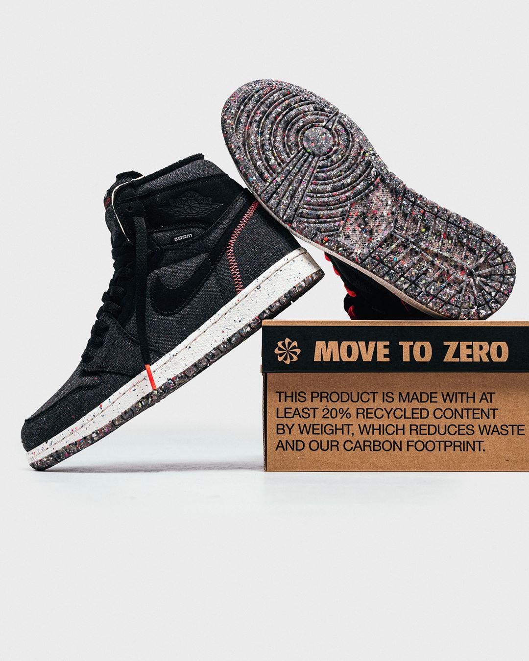 Nike Air Jordan 1 High Zoom Air ‘Crater‘ CW2414-001 Release