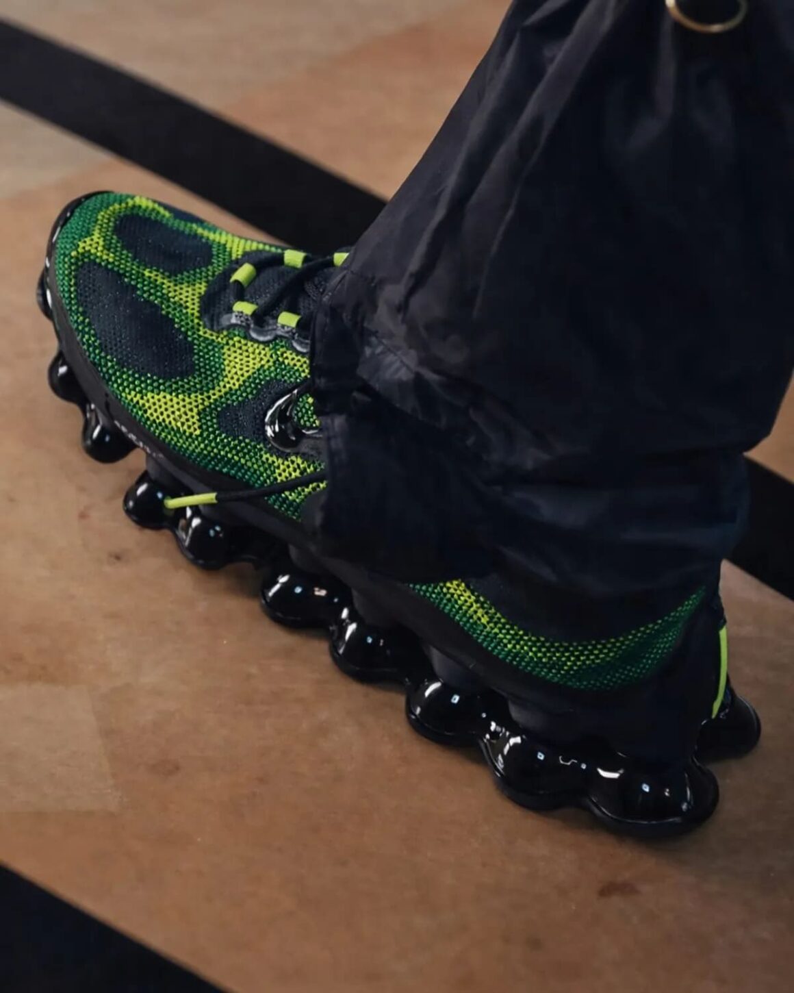 Nike Air Liquid Max Green Apple IQ7634-001 on Feet