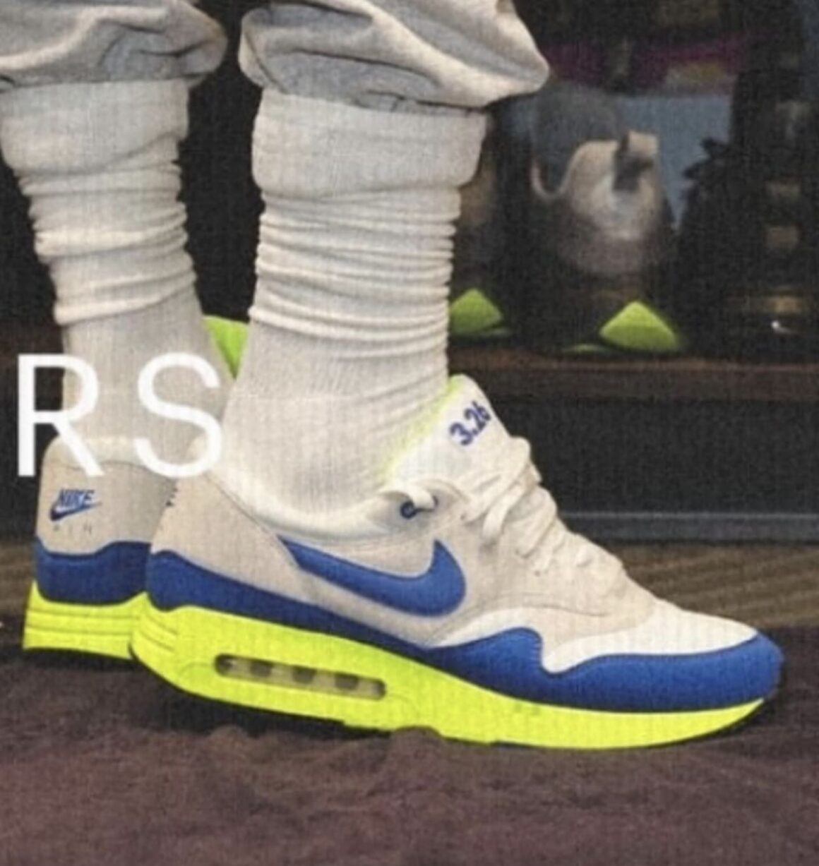 Nike Air Max 1 ’86 Royal Blue Air Max Day HF2903-100 On Feet