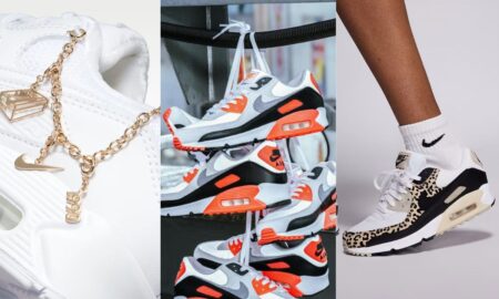 Nike Air Max 90 Highlights Titel Lucky Charms DH0569-100 Infrared 3M IU1055-100 Leopard Sanddrift IF1619-100 on Feet