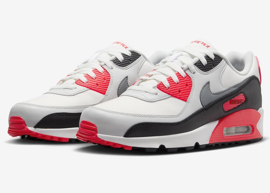 Nike Air Max 90 Infrared Gore-Tex GTX FD5810-101 Full Shoes