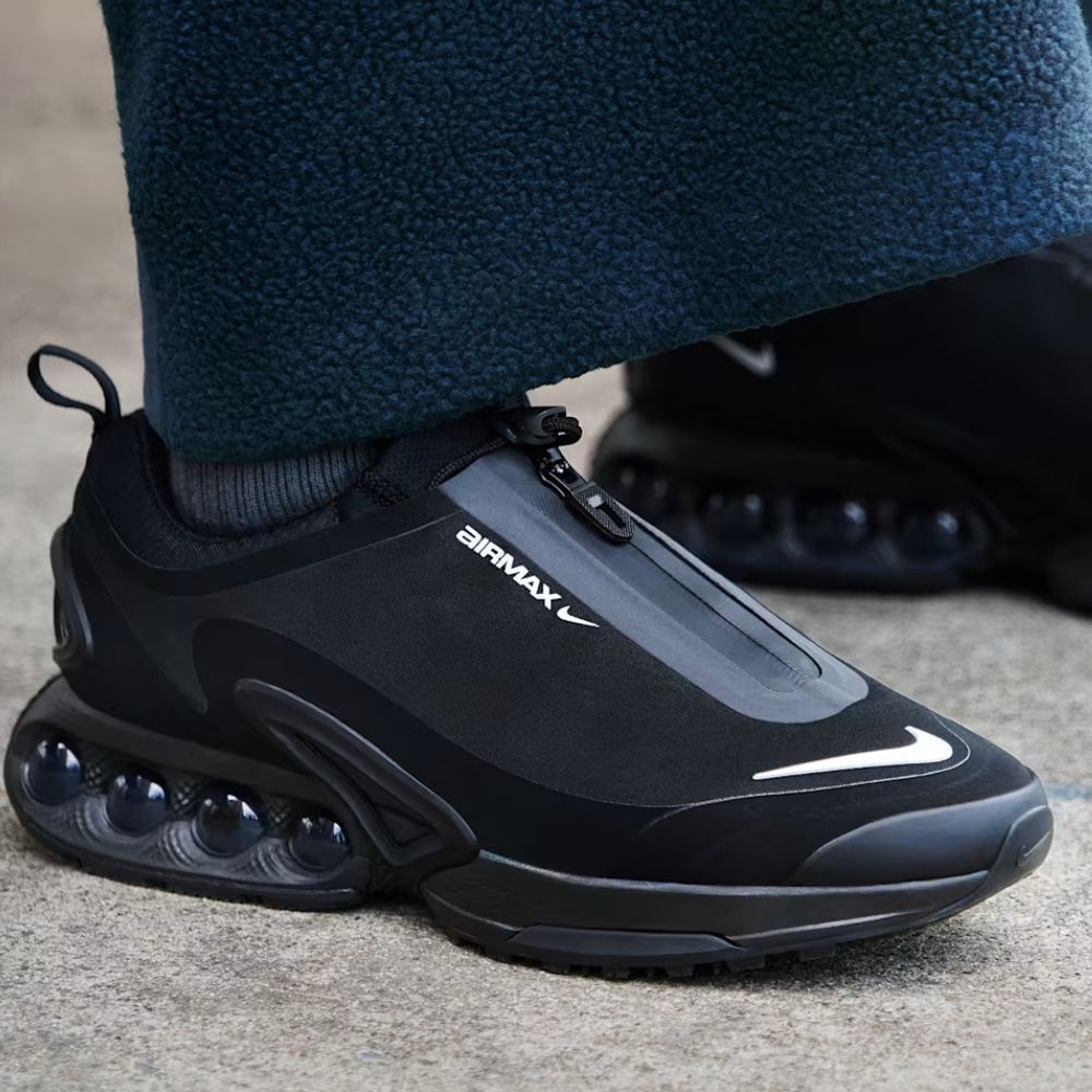 Nike Air Max Dn Roam HQ8605-001 Black On Feet