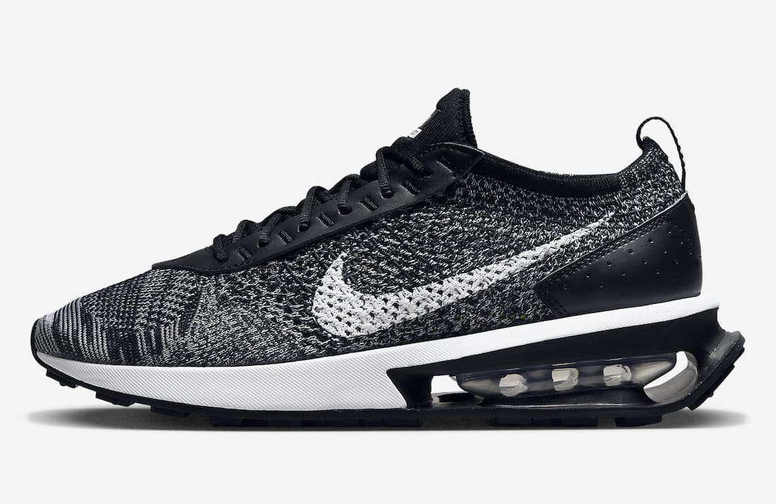 Nike Air Max Flyknit Racer Oreo DM9073-001 Lateral