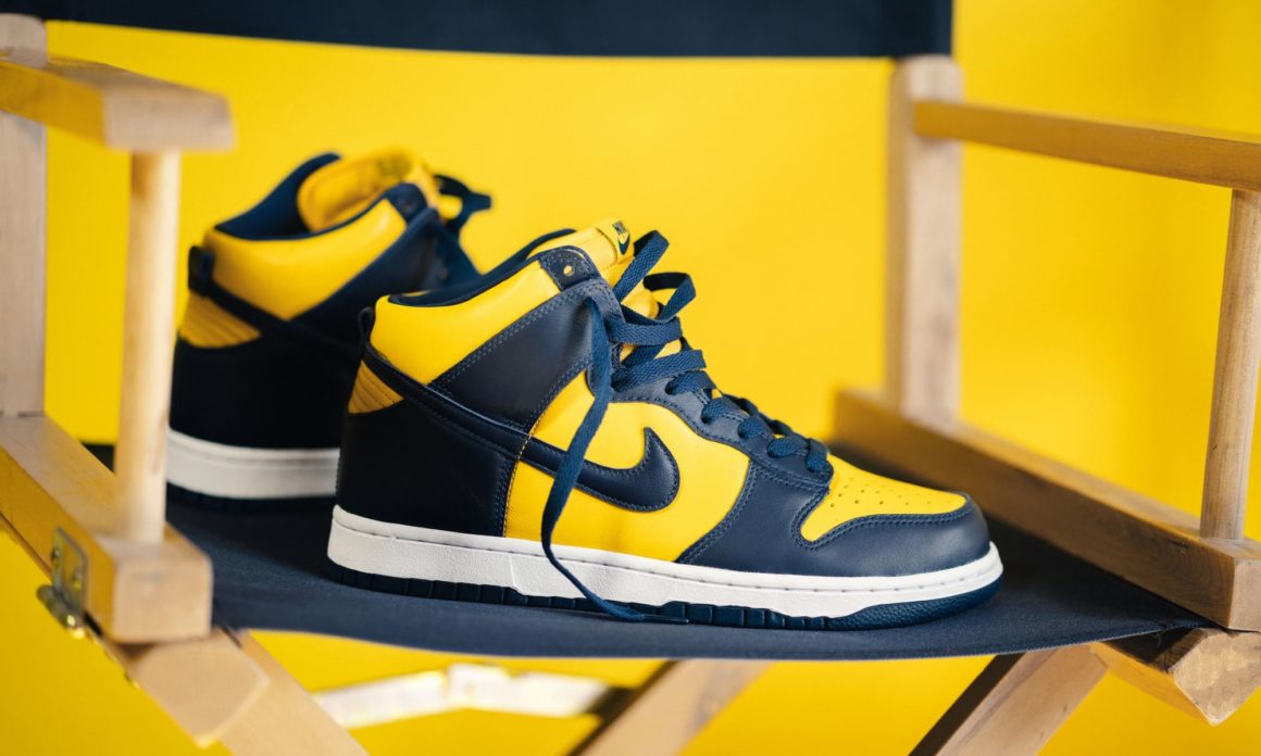 Nike Dunk High SP Michigan CZ8149 700