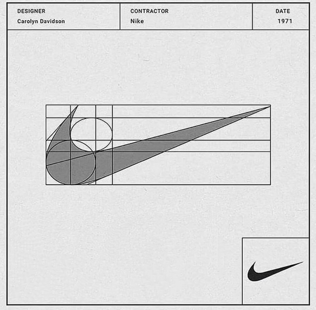 nike logo measurements