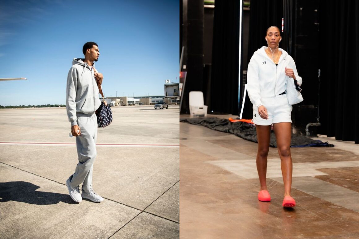 Nike Mind 001 002 A'ja Wilson Victor Wembanyama Outfit