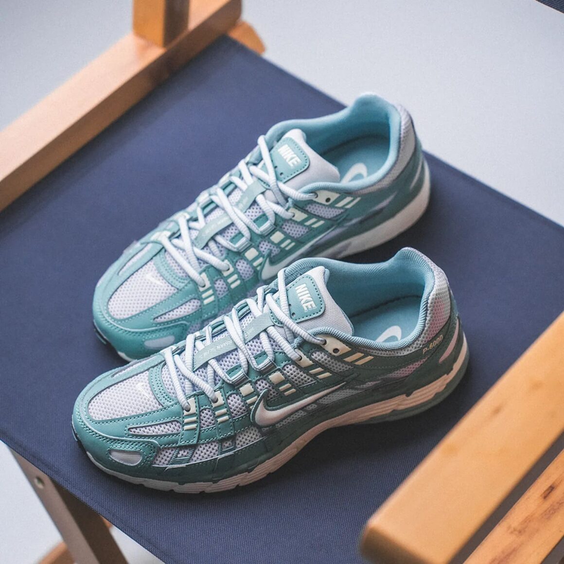 Nike P-6000 Cannon Soft Pearl BV1021-010 on Chair