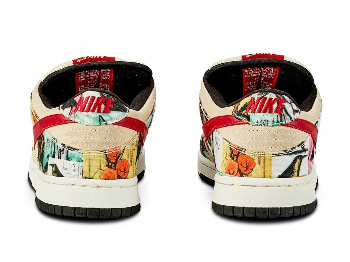 Nike SB Dunk Low Paris 308270-111 Heelcap