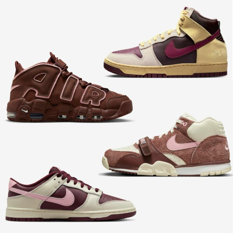 Nike Valentines Day Pack 2023 Air Trainer 1 Dunk Low Dunk HIgh Uptempo Titel