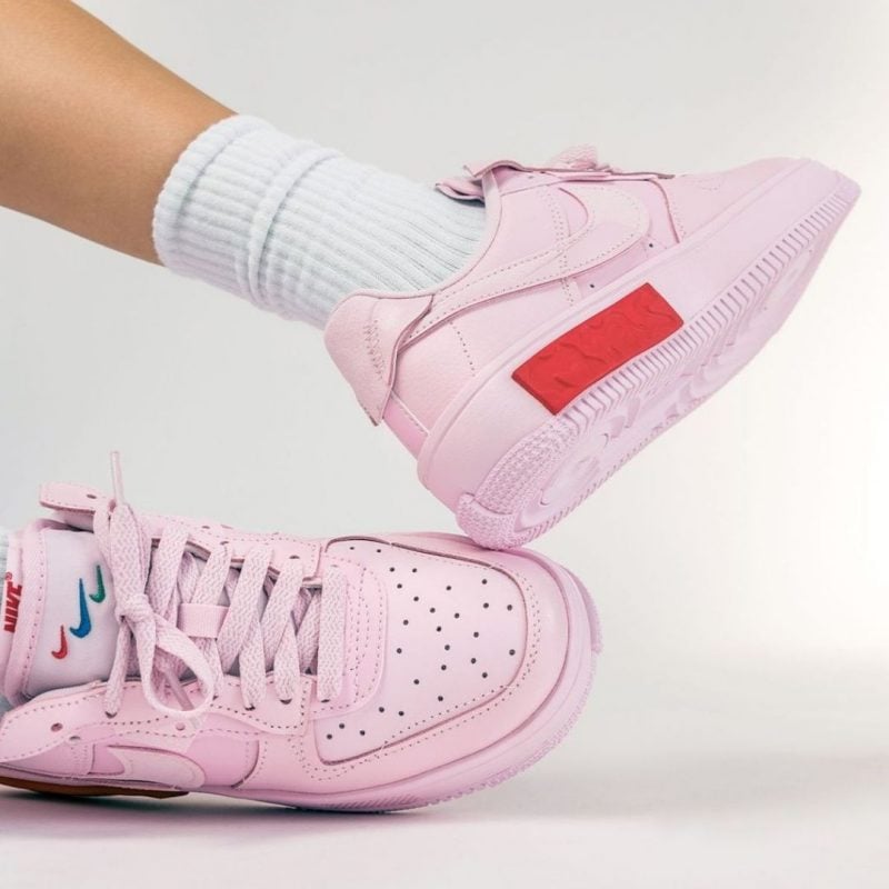 Nike Wmns Air Force 1 Fontanka Foam Pink On Feet DA7024-600