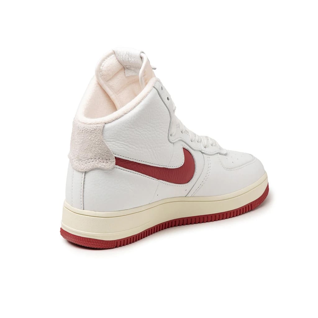 Nike Wmns Air Force 1 Sculpt DC3590-101 Gym Red Heel