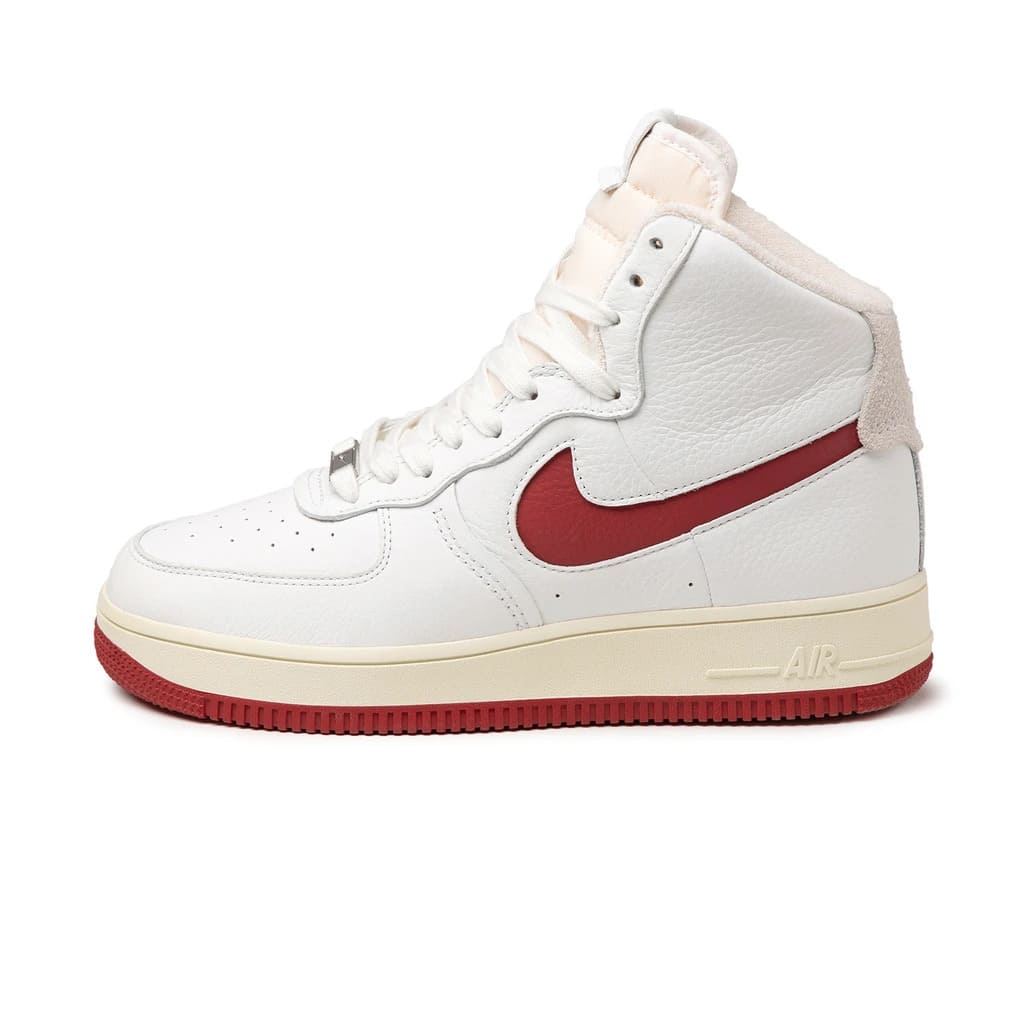 Nike Wmns Air Force 1 Sculpt DC3590-101 Gym Red Lateral