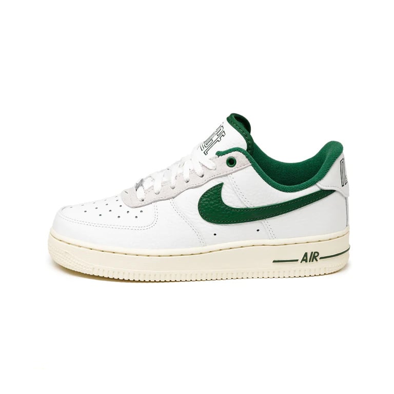 Nike Wmns Air_Force 1 07 LX Summit White Gorge Green DR0148-102 Lateral