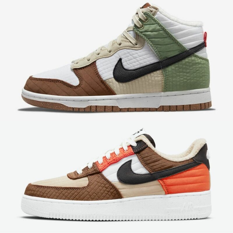 Nike Wmns Dunk High AF1 Toasty Pack DN9909-100 DH0775-200 Titel