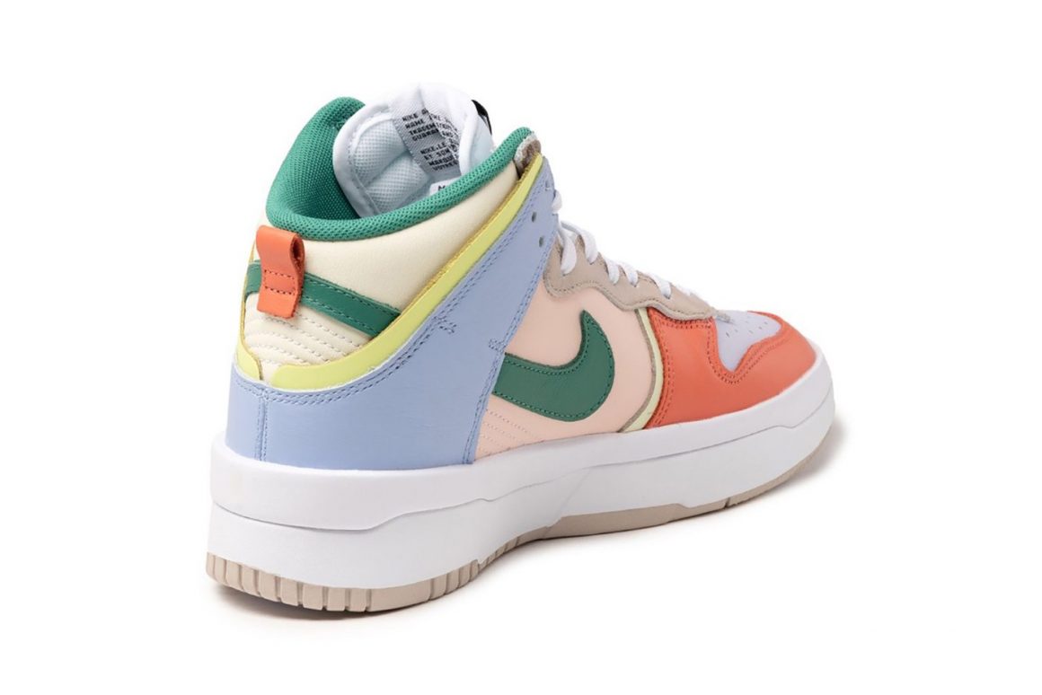 Nike Wmns Dunk High Rebel Cashmere DH3718-700 Heel