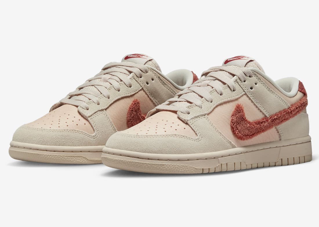 Nike Wmns Dunk Low Terry Swoosh DZ4706-200 Full Shoes