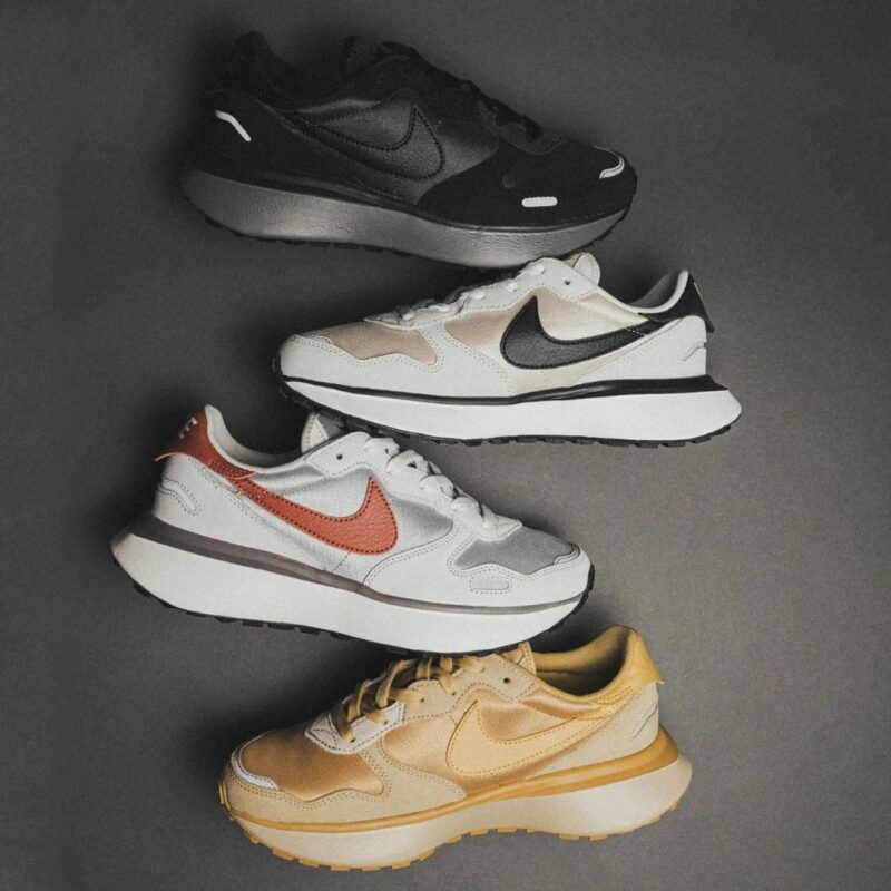 Nike Wmns Phoenix Waffle 4 colorways Titel