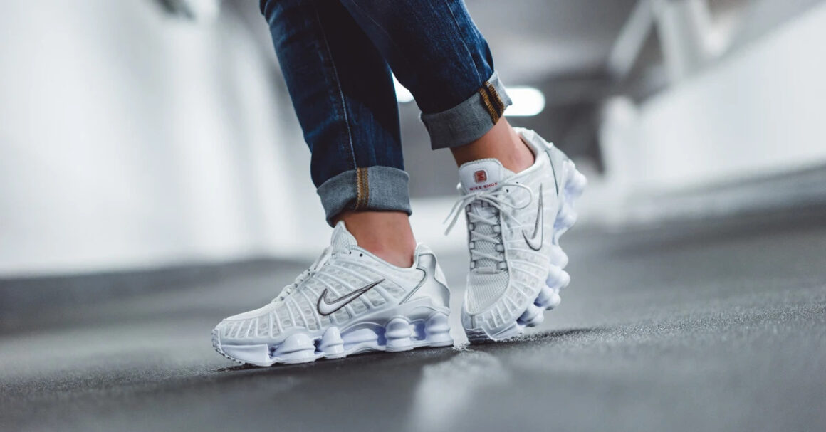Nike Wmns Shox TL White AR3566-100 On Feet