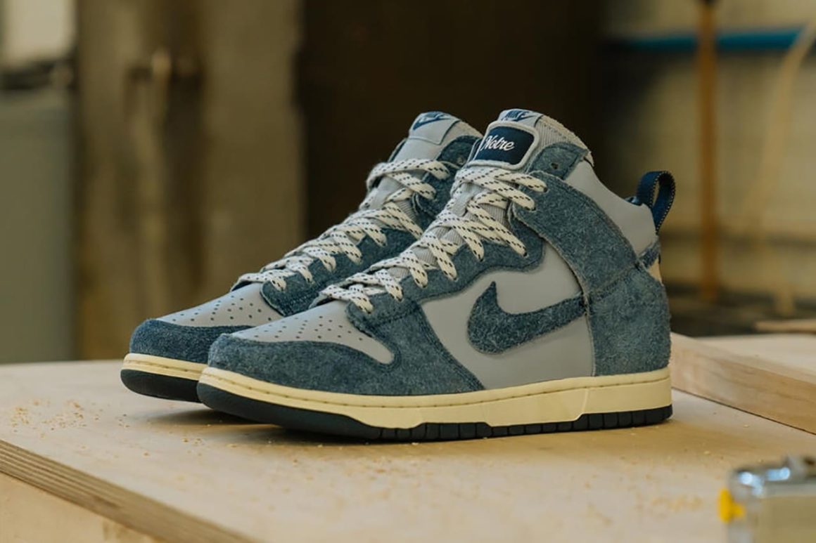 Notre x Nike Dunk High cw3092-400