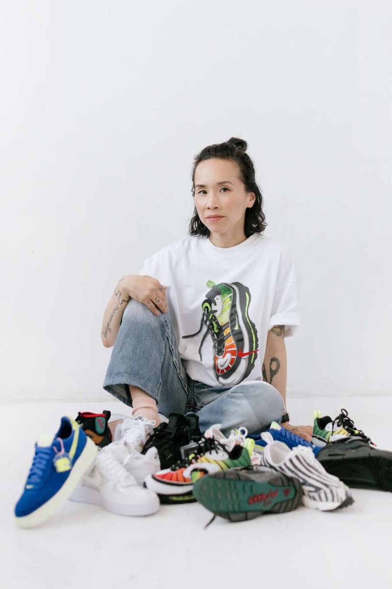 Olivia Kim Norstrom x Nike No Cover Collab