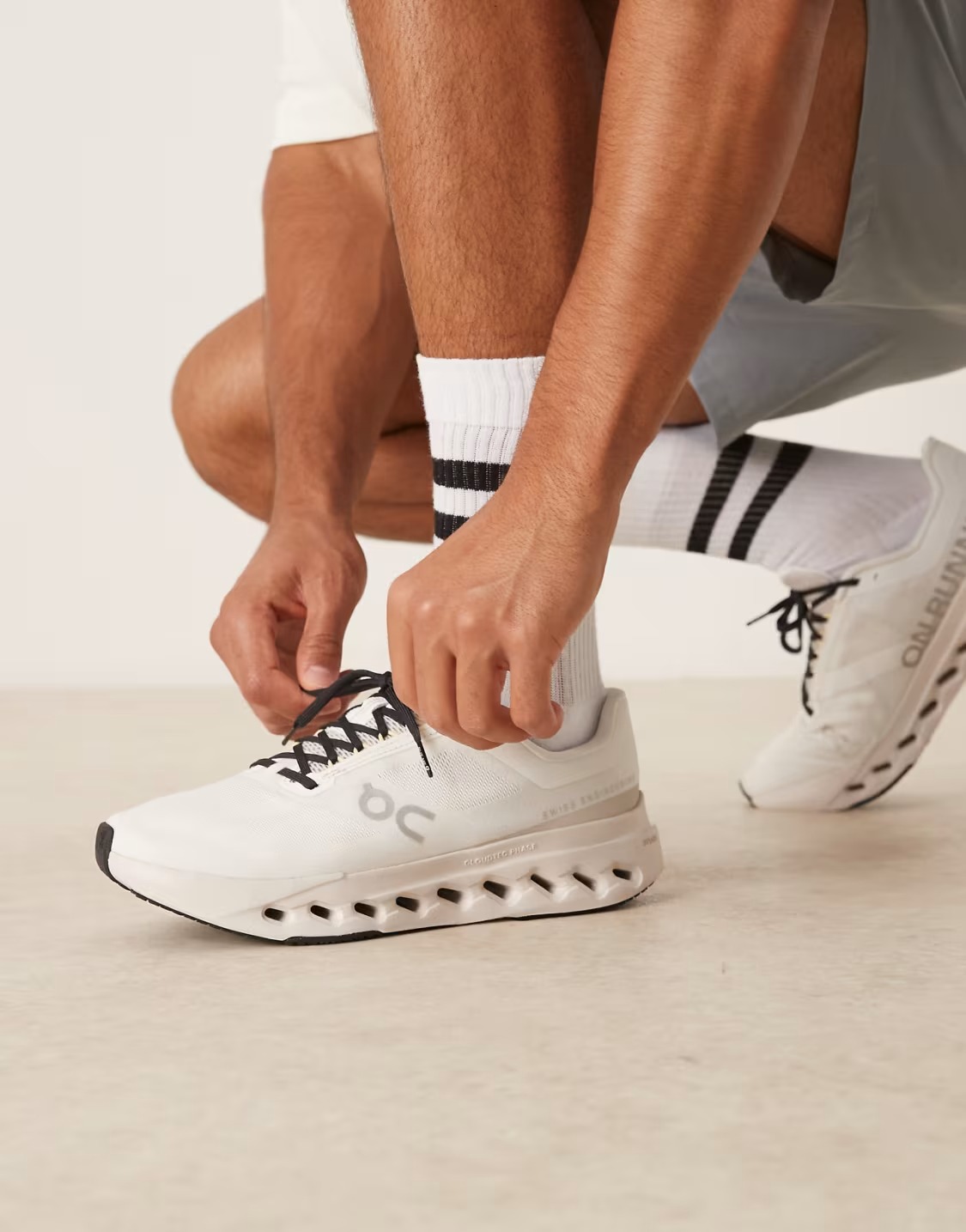 On Cloudsurfer Next 3ME30022906 Lacing on Feet