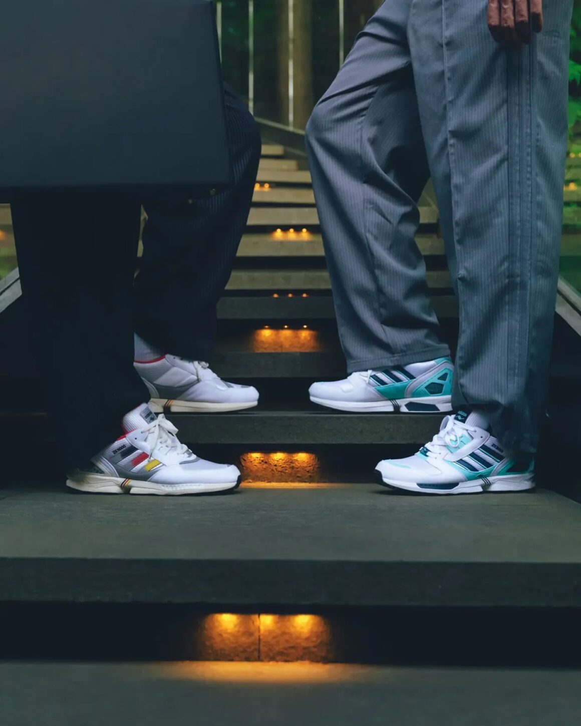 Overkill x adidas ZX 8000 Away KI5108 Home KI5109 on Feet