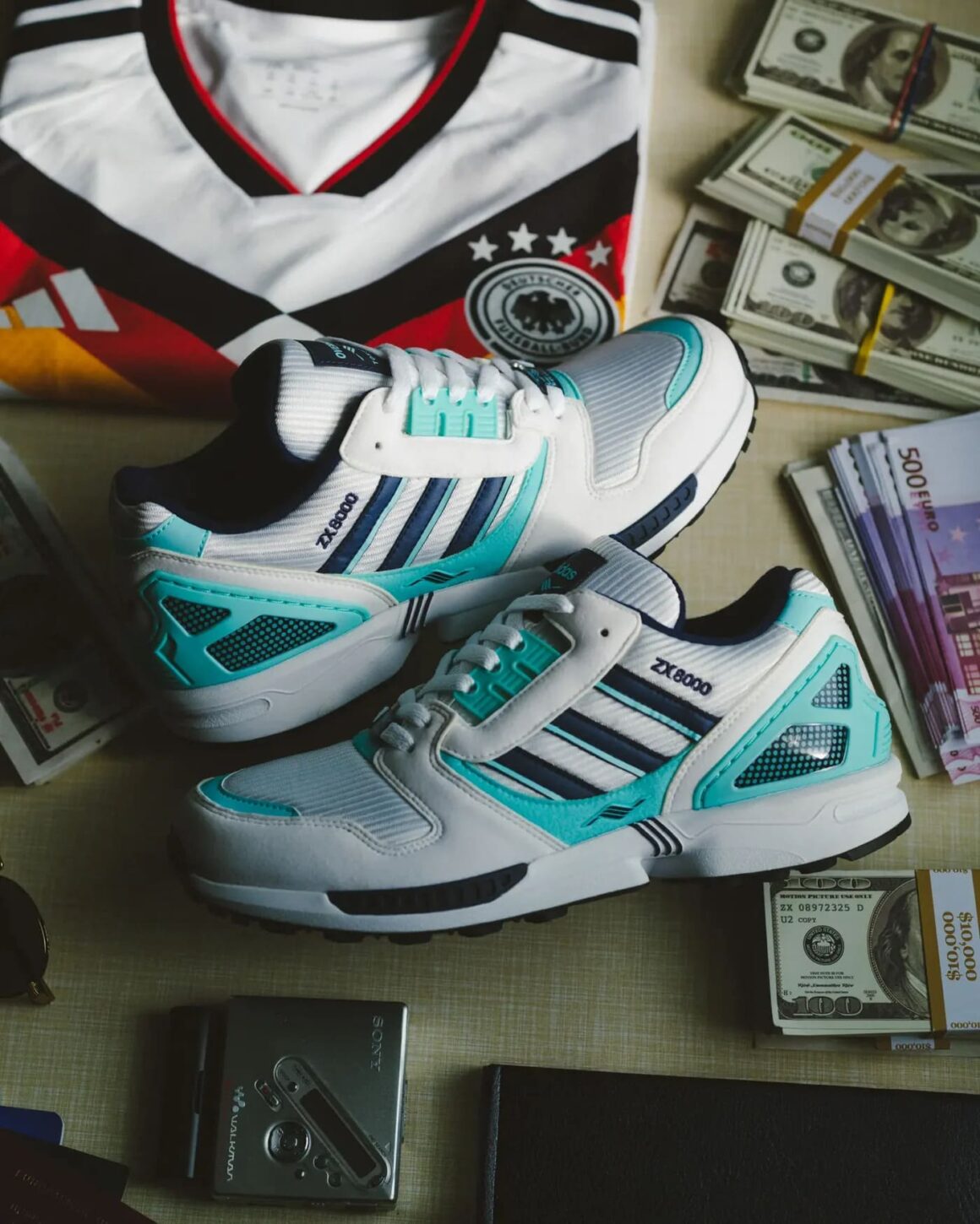 Overkill x adidas ZX 8000 Away KI5108 Jersey Trikot
