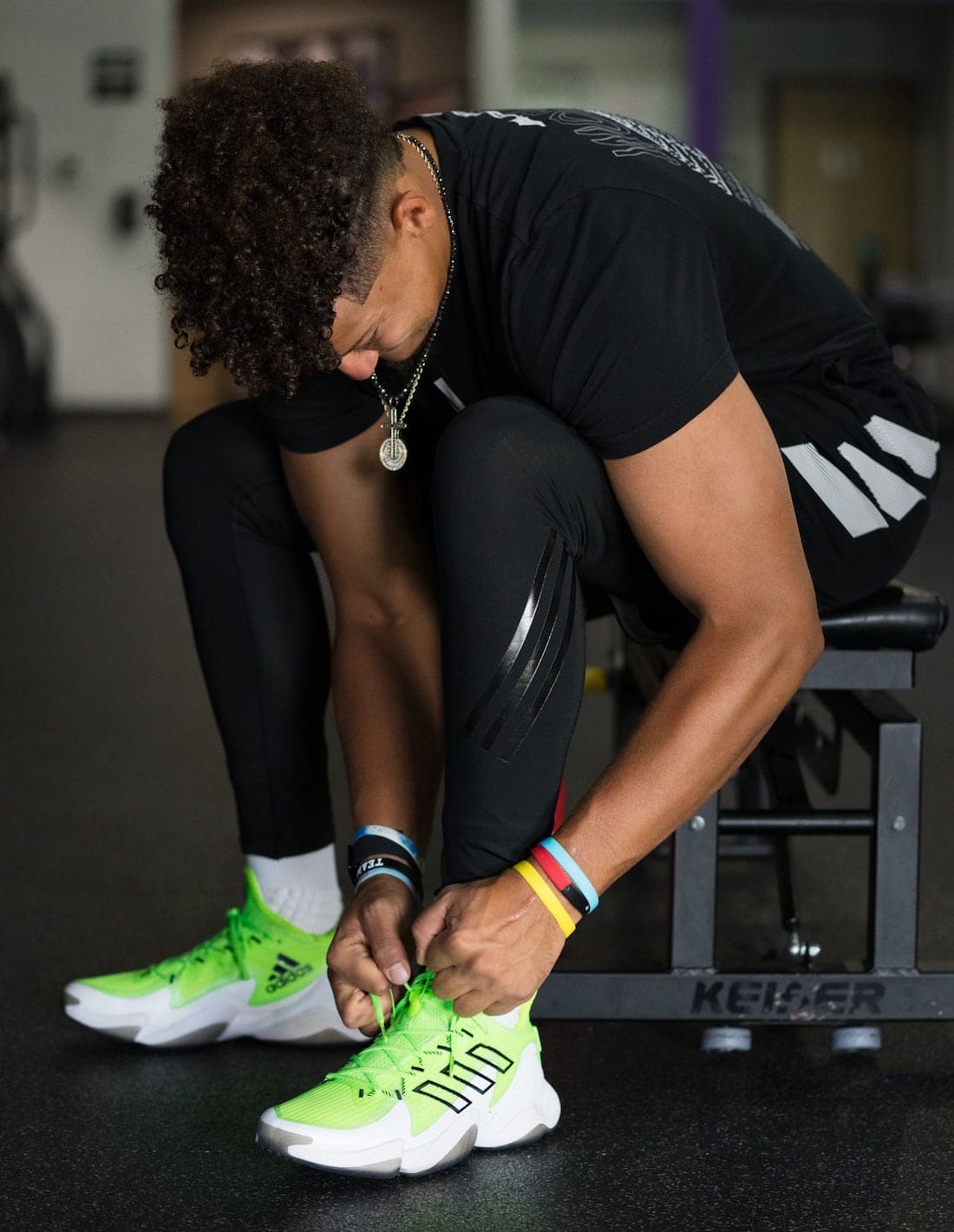 Patrick Mahomes x adidas 1.0 Impact FLX Go Time GX7674 On Feet