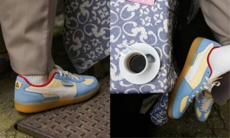 Puma x Asphaltgold Palermo Scopa Chamomile Zen 398771-01 On Feet