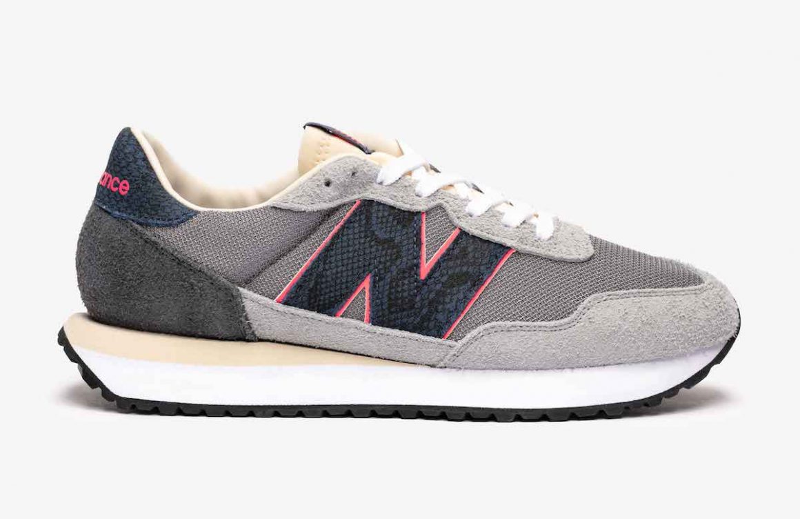 SNS x New Balance 237 Blue Racer Left Side