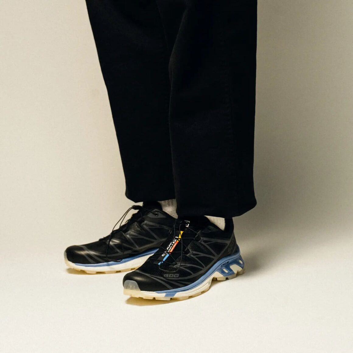 Salomon XT-6 Clear L41640900 On Feet.jpg