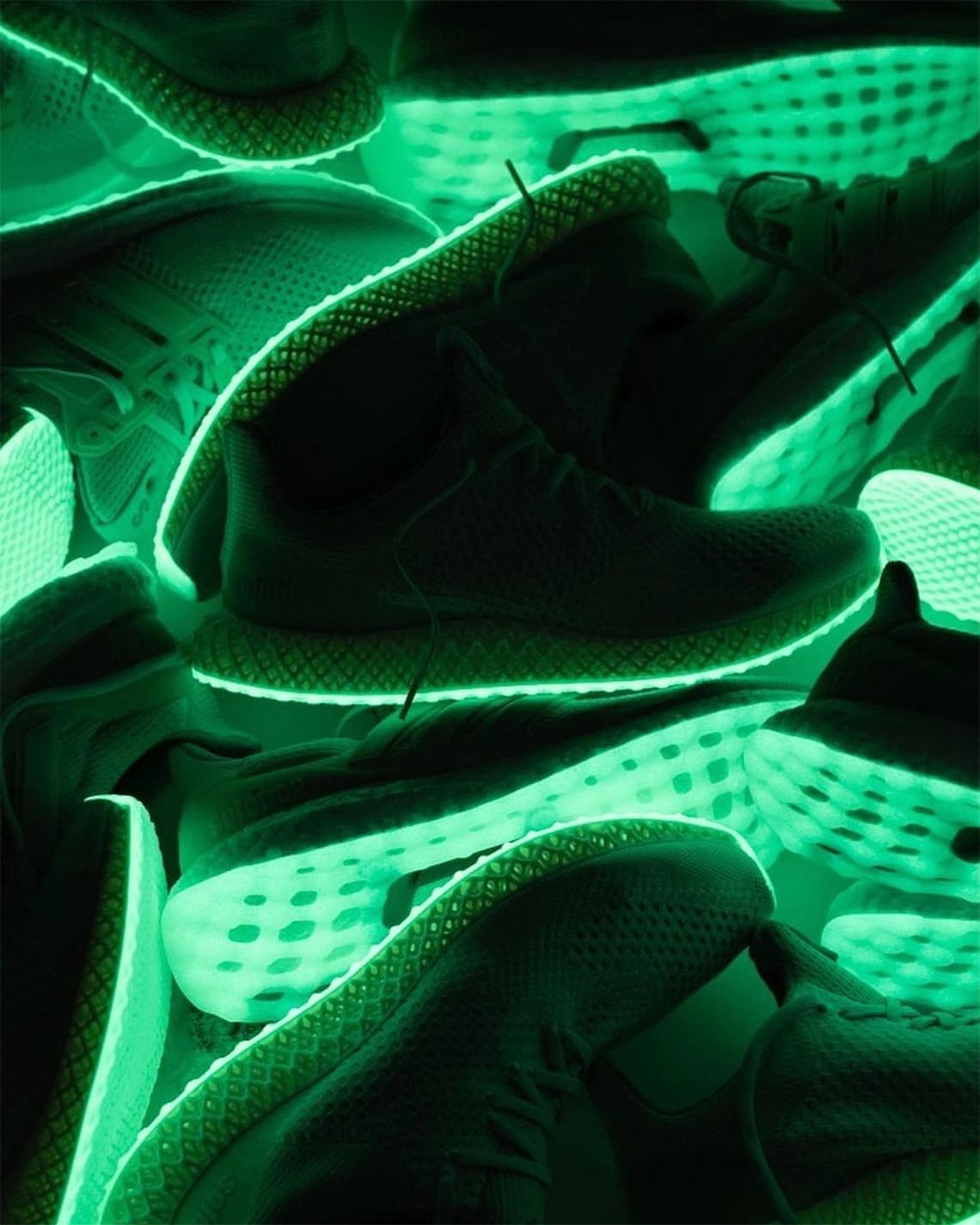 Solebox x adidas Ultra 4D UltraBoost Glow in the Dark