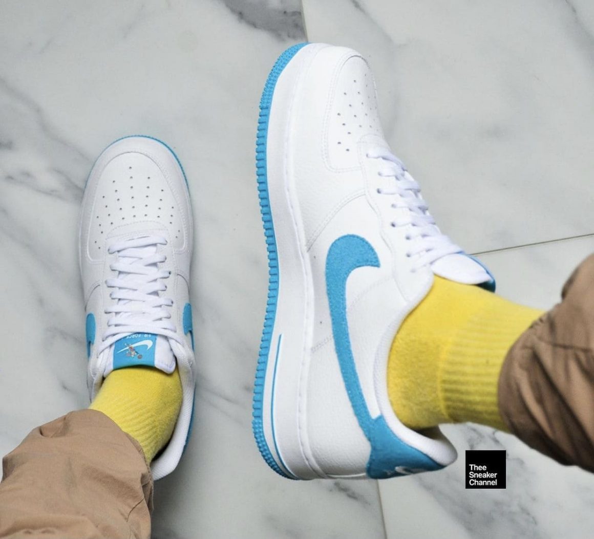 Space Jam x Nike Air Force 1 Low Hare On Feet Topview