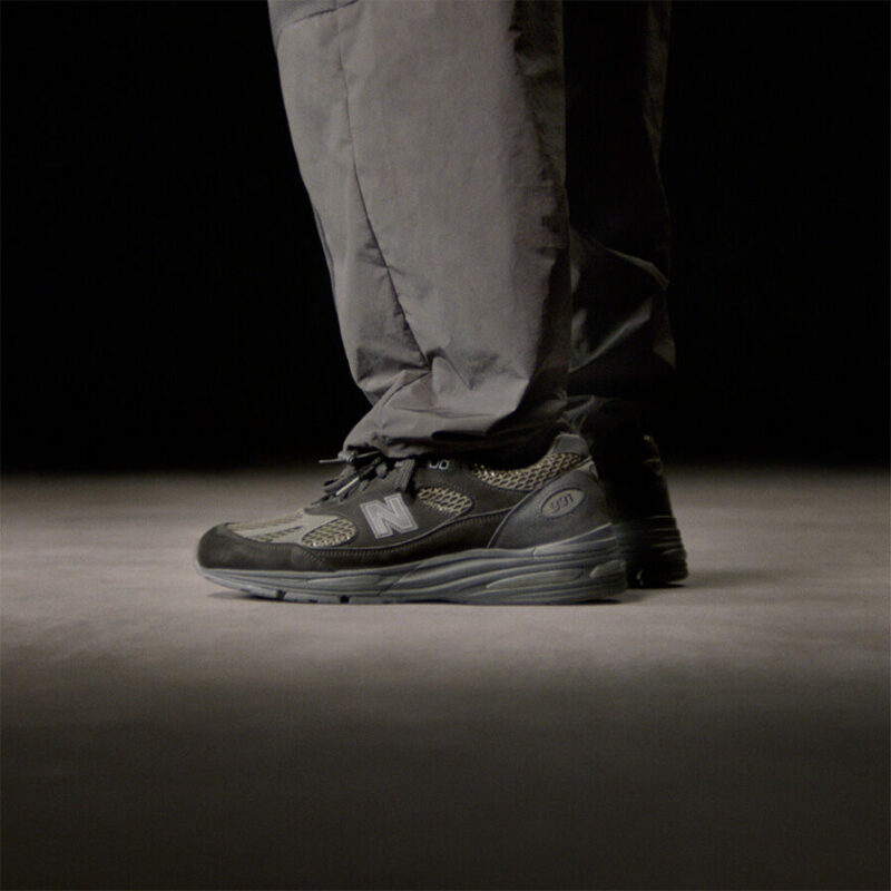 Stone Island x New Balance Made in UK 991v2 On Feet U991SD2 Titel