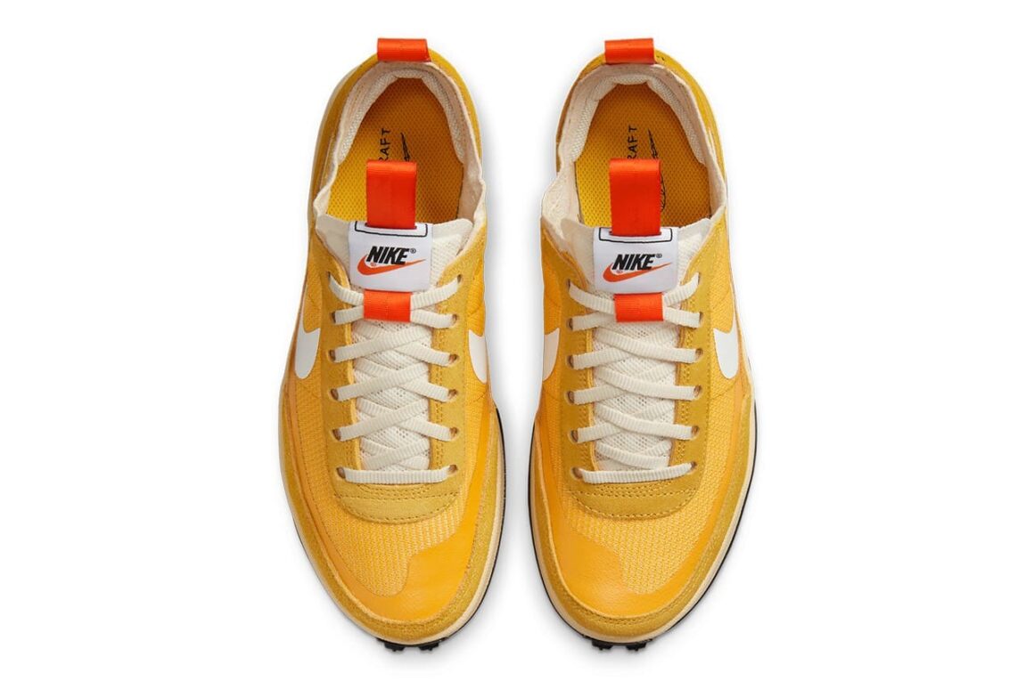 Tom Sachs x NikeCraft General Purpose Shoe Dark Sulfur DA6672-700 Toebox