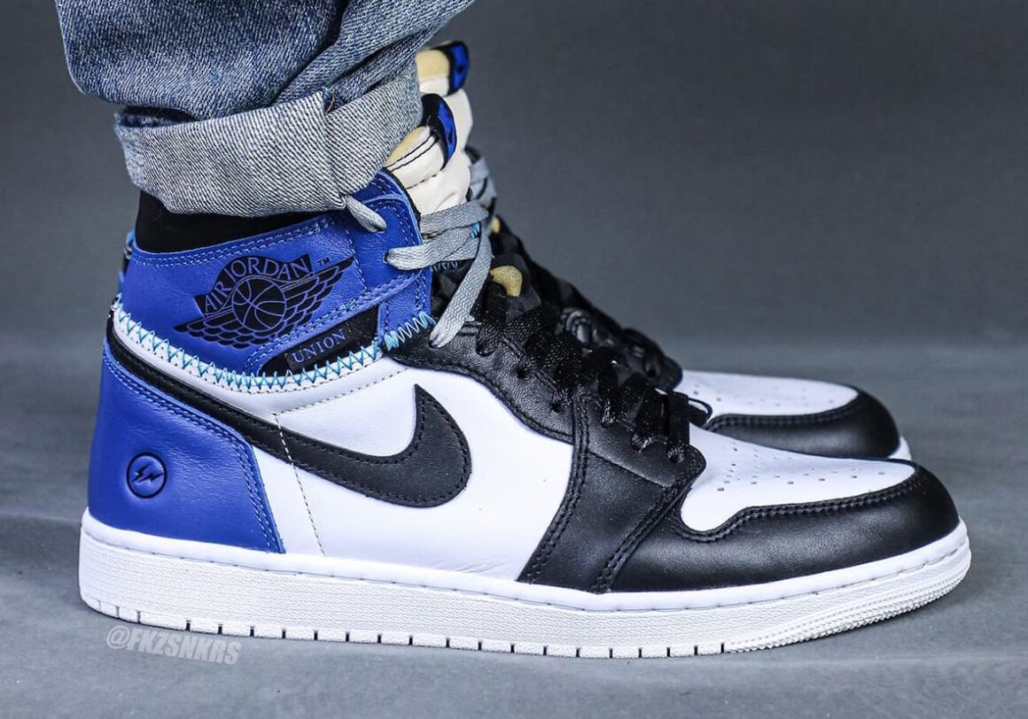 Union LA x fragment design x Air Jordan1 High On Feet