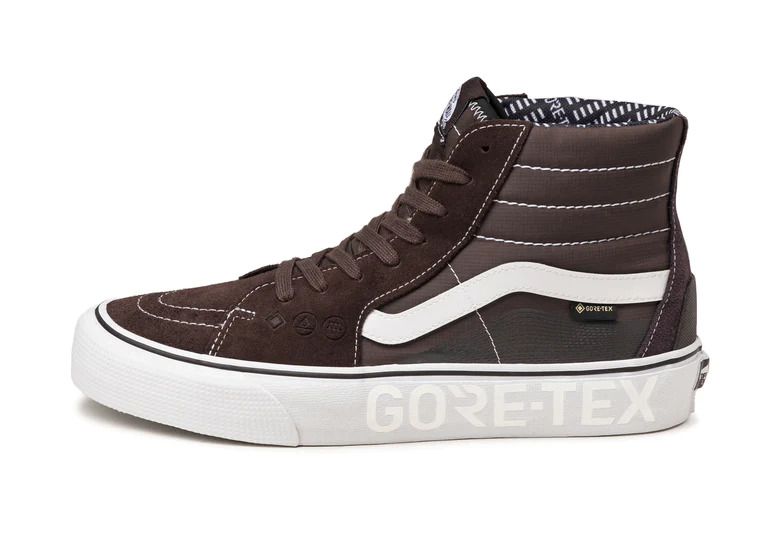 Vans SK8 Hi GoreTex Hi Dry Vintage Black Lateral VN0A4V9X0VB1