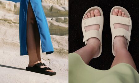 Veja Etna Sandale Black SA2020754 Almond SA3220669 On Feet Titel