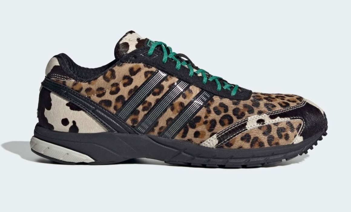 adidas Adizero Adios 1 Leopard JR6023 Lateral