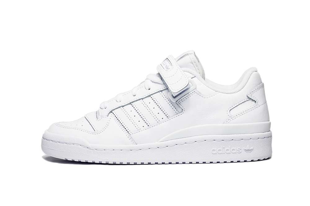adidas Forum Low All White Lateral