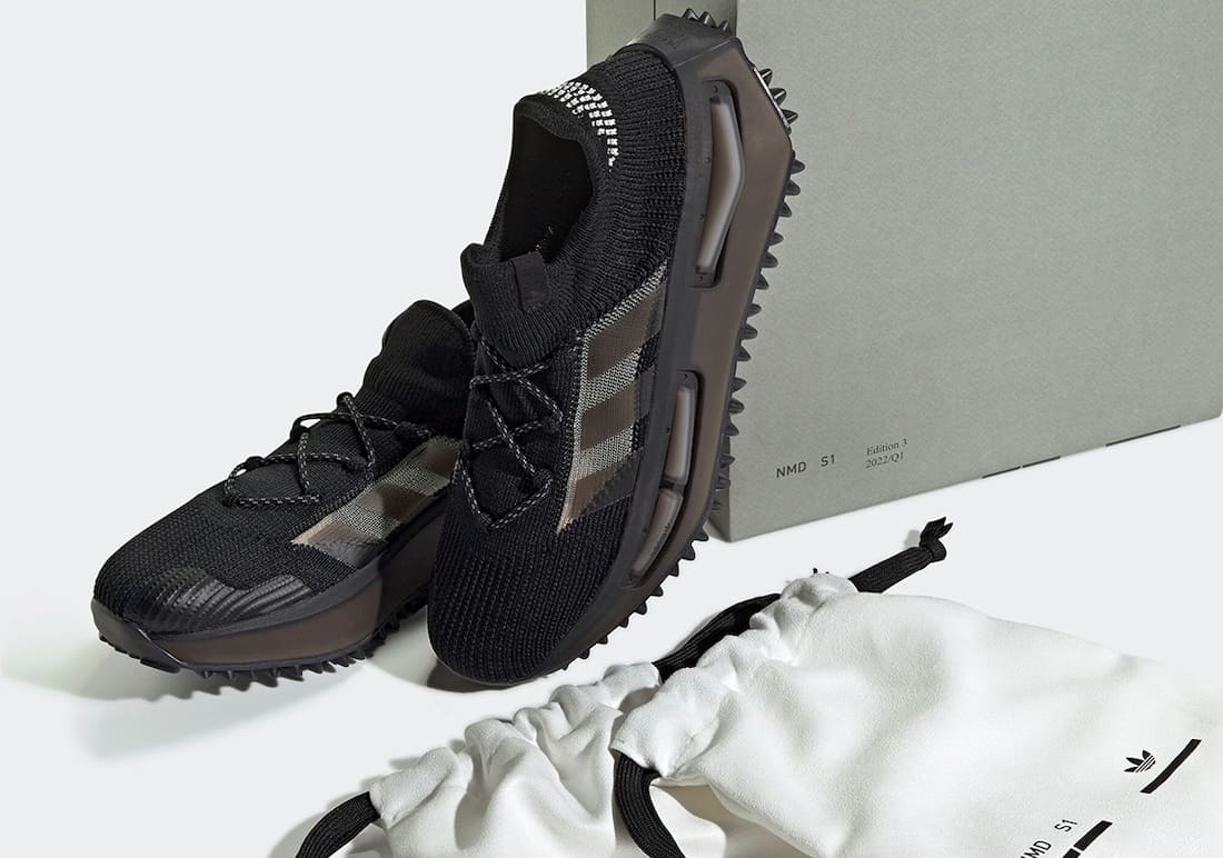 adidas NMD S1 Core Black GW5652 Box Sneaker