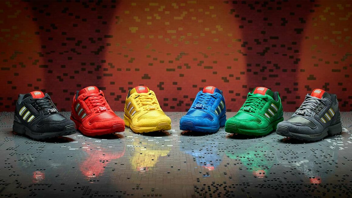 Lego x adidas ZX8000 Bricks Collection