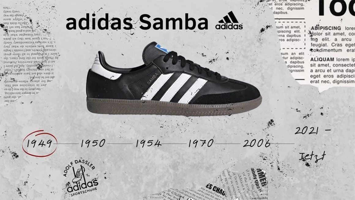 adidas Samba OG Black B75807 History Timeline