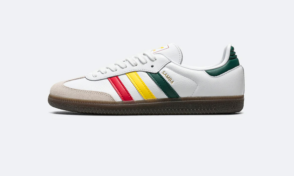 adidas samba reggae pack white